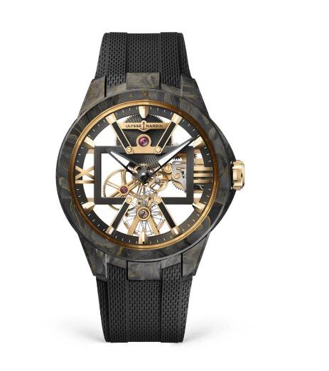 Ulysse Nardin Blast Skeleton X 43mm Replica Watch Price 3715-260-3/CARB